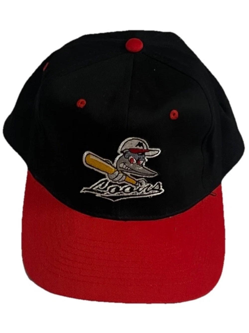 Vintage 90's Minneapolis Loons Adult SnapBack Hat RARE Defunct MiLB Team
